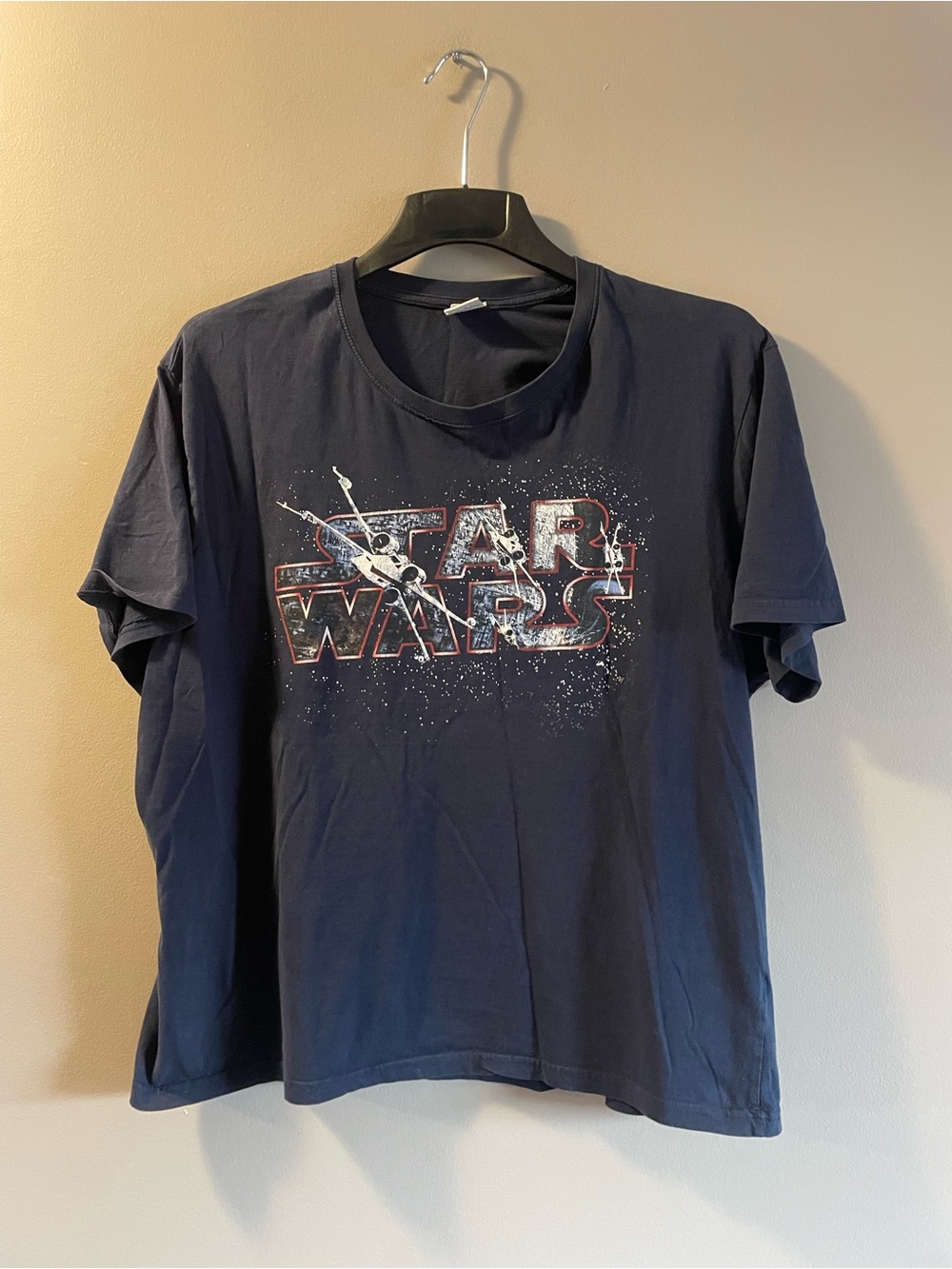Star Wars Navy Blue Graphic Short Sleeve Tee - Men